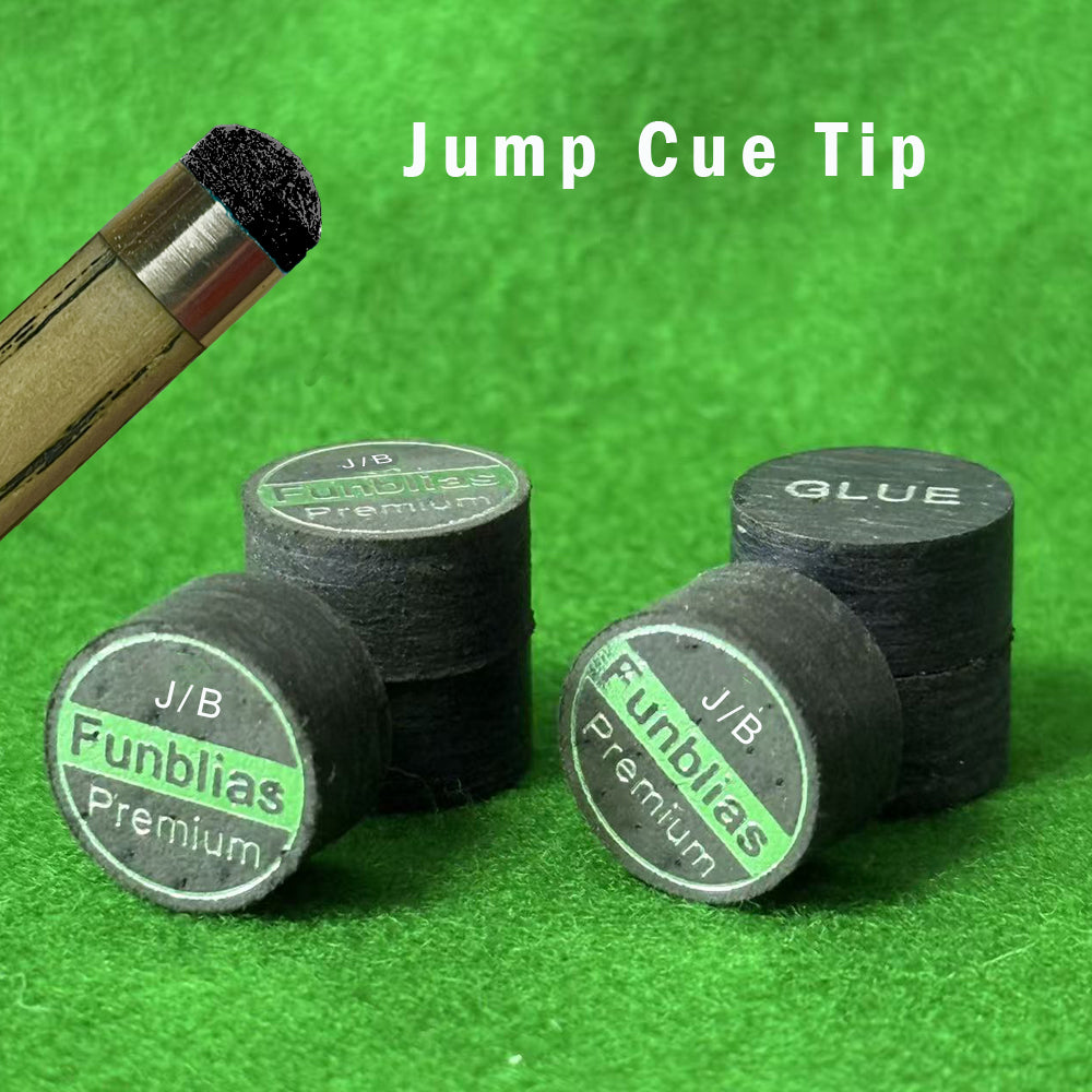 Billiard Tips Pool Cue Tip Hard Pressed Leather Durable High Density for Break Jump Cue