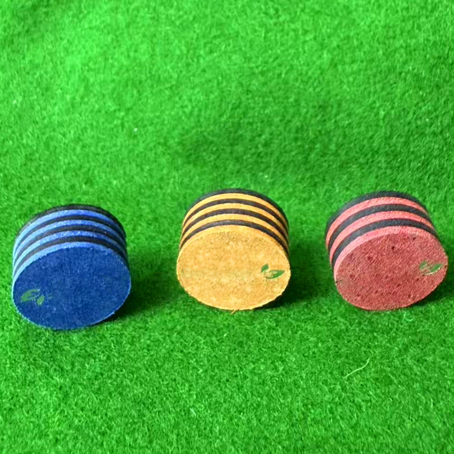 Cue Tip Replacement Tip Kit Professional Leather Tips for Pool Snooker Cue Maintenance