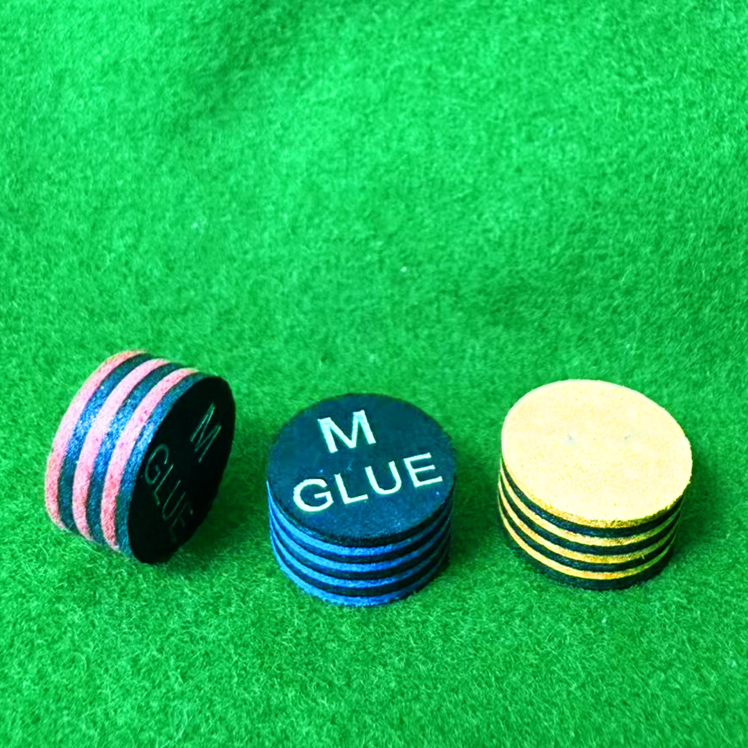 Cue Tip Replacement Tip Kit Professional Leather Tips for Pool Snooker Cue Maintenance