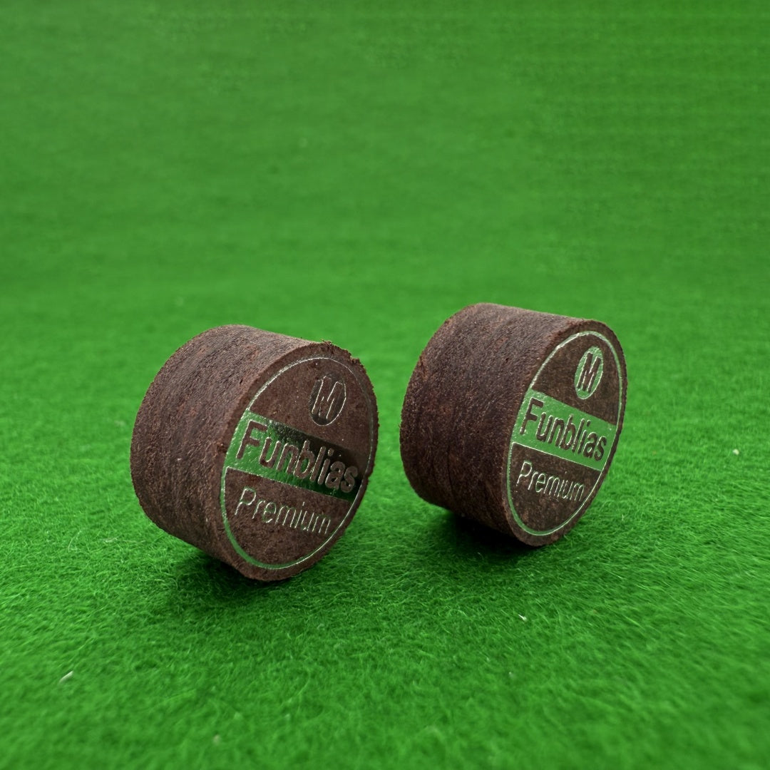 Pool Cue Tip Medium Hard All-Round Performance Leather Tip 11mm 12mm 13mm Popular Size