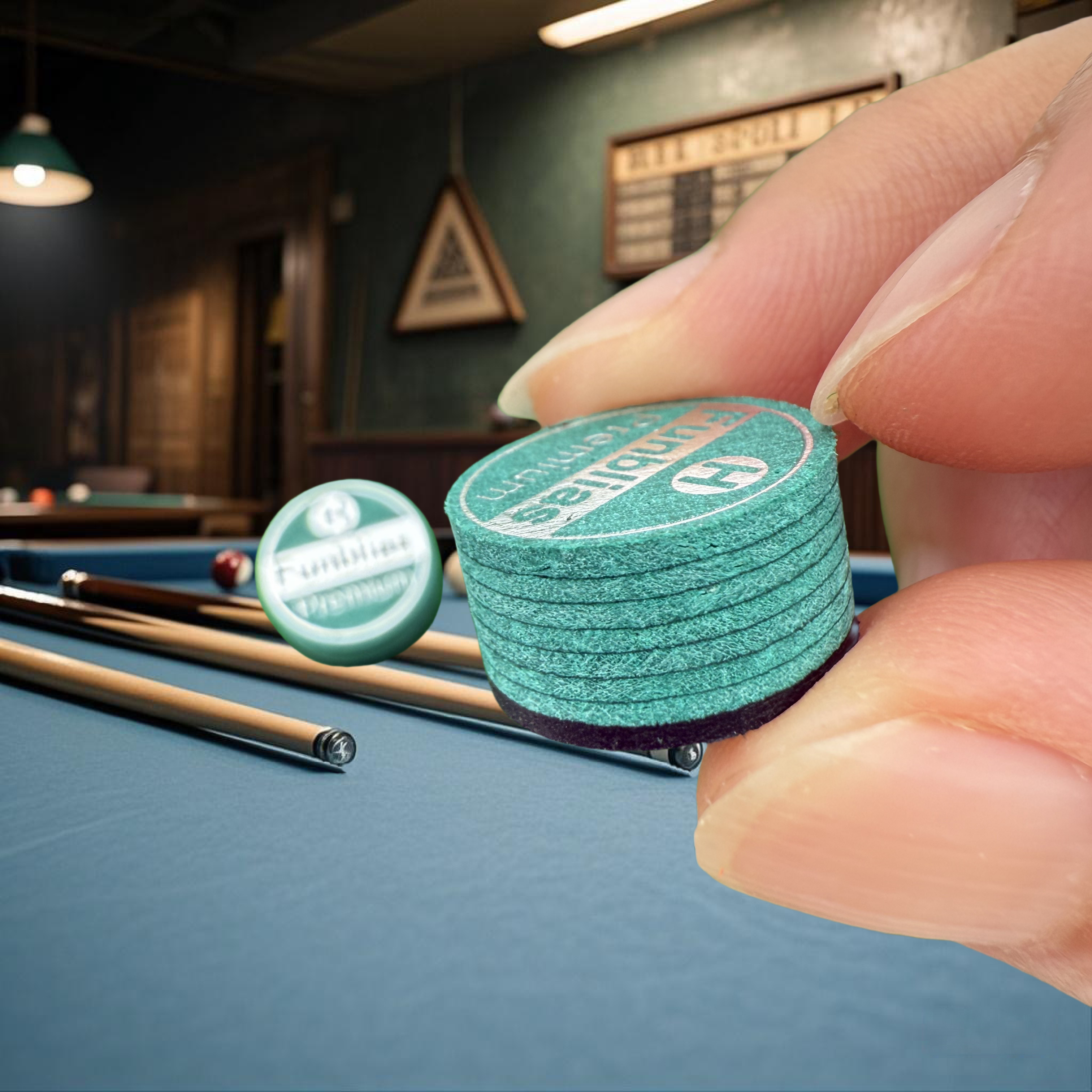 High-Performance Pool Cue Tip for Serious Competitive Players